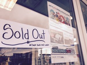 EB Games in South Surrey sold out of the NES Classic.