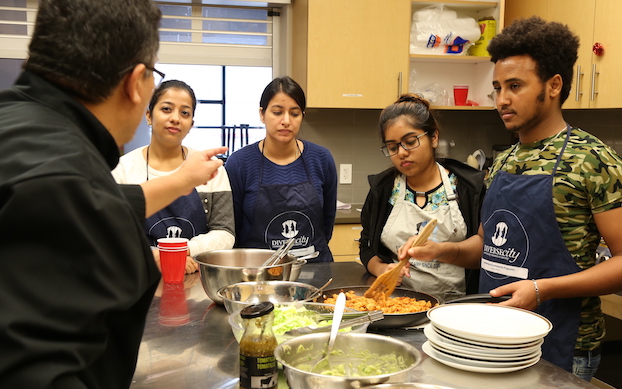 Cooking groups in Surrey help immigrants make contact, gain